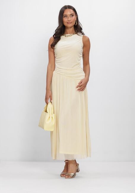 Gelbe NEO NOIR Maxikleid CLUDINE MESH DRESS - large