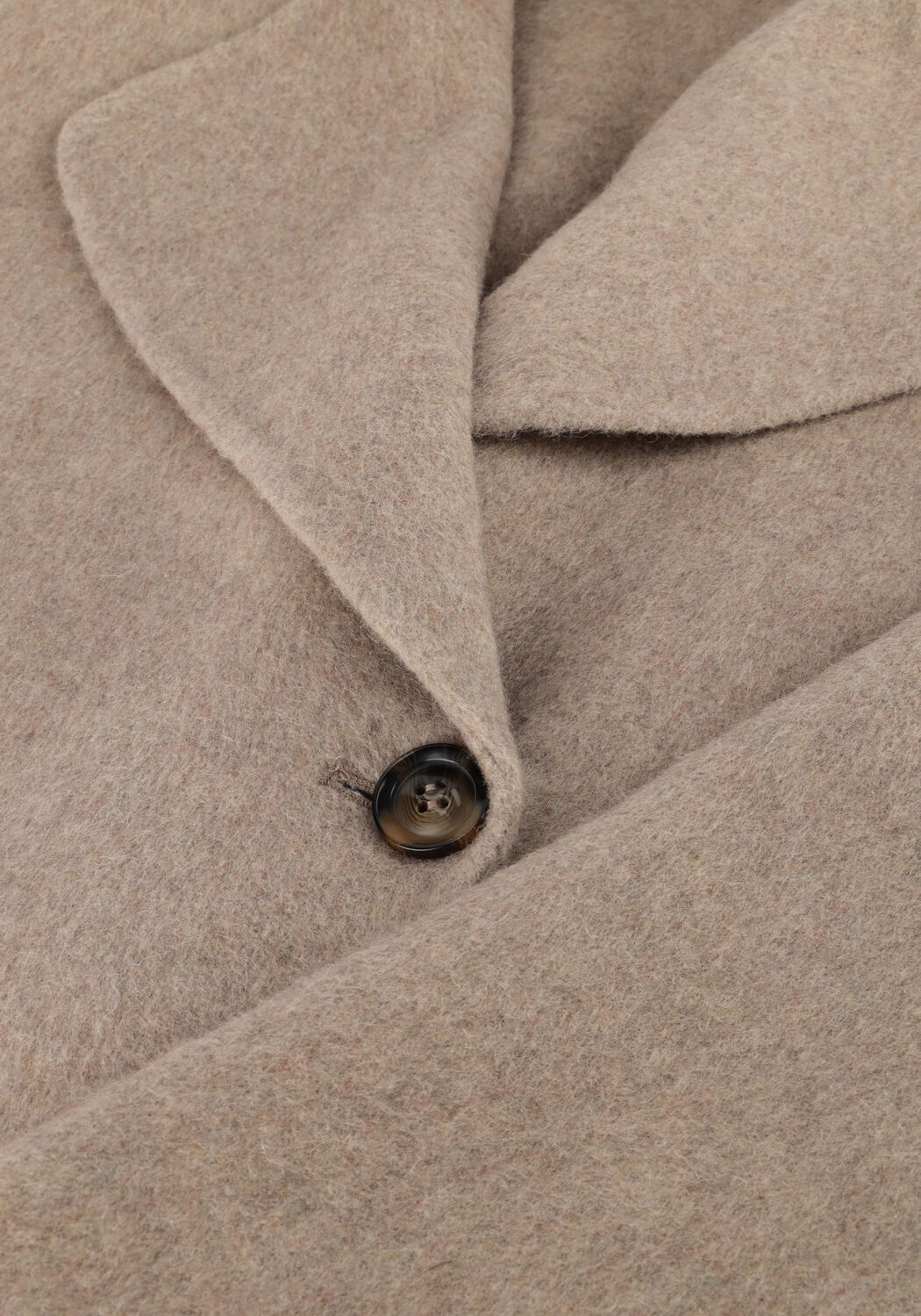 Beige SUMMUM M&auml;ntel JACKET CLASSIC WOOL - large