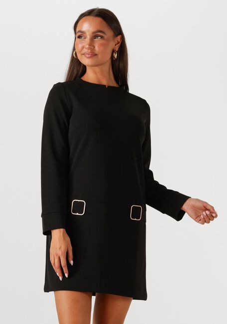 Schwarze ANA ALCAZAR Minikleid DRESS CLASP - large