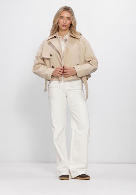 Camelfarbene TOMMY JEANS Jack TJW SHORT TRENCH COAT - large