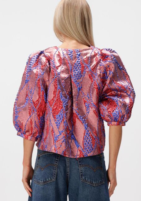Mehrfarbige/Bunte BY-BAR Blusen MAURI JAQUARD BLOUSE - large