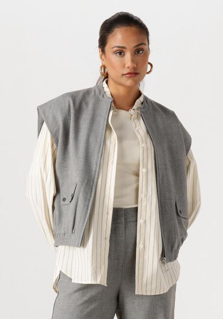 Graue WITHBLACK Gilet WBLMARINA TAILORED WAISTCOAT - large