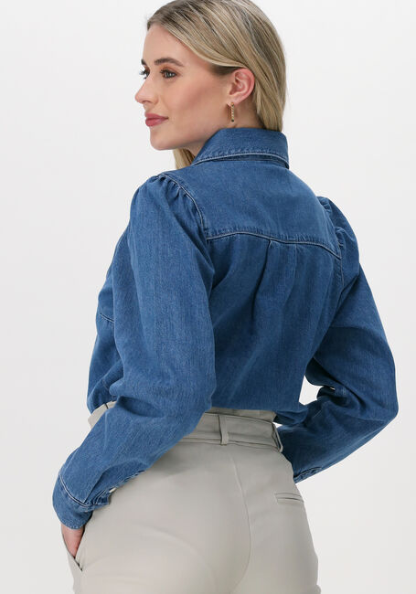 Dunkelblau JUST FEMALE Bluse BEST DENIM BLOUSE - large
