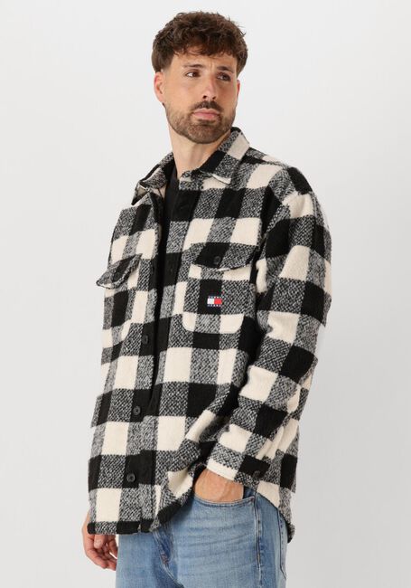 Mehrfarbige/Bunte TOMMY JEANS Overshirt TJM CHECK OVERSHIRT EXT - large