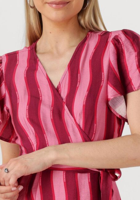 Rosane COLOURFUL REBEL Maxikleid AVA STRIPED REAL WRAP MAXI DRESS SS - large
