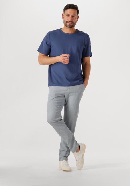 Hellgrau SELECTED HOMME Chino SLH175-SLIM MILES STRUCTURE DYED PANT - large