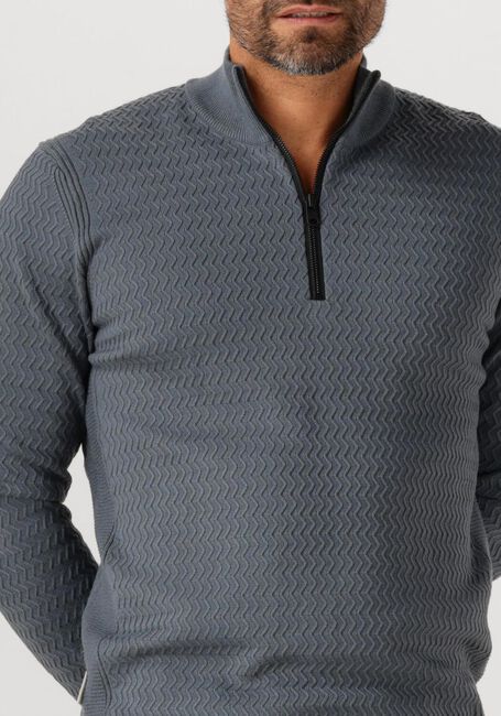 Graue CAST IRON Pullover HALF ZIP COLLAR ECOVERO - large