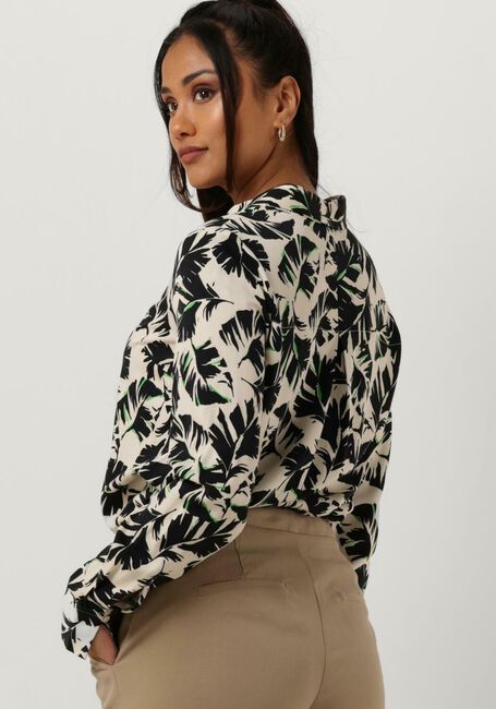 Grüne ANOTHER LABEL Blusen DREISER LEAF SHIRT - large