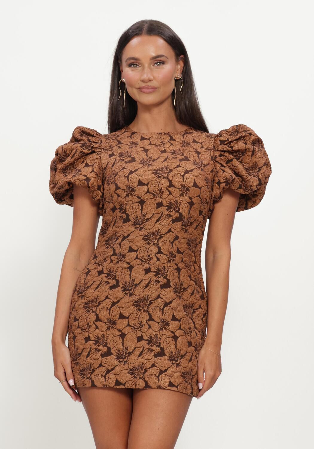 Braune HARPER & YVE Minikleid JODY-DR - large