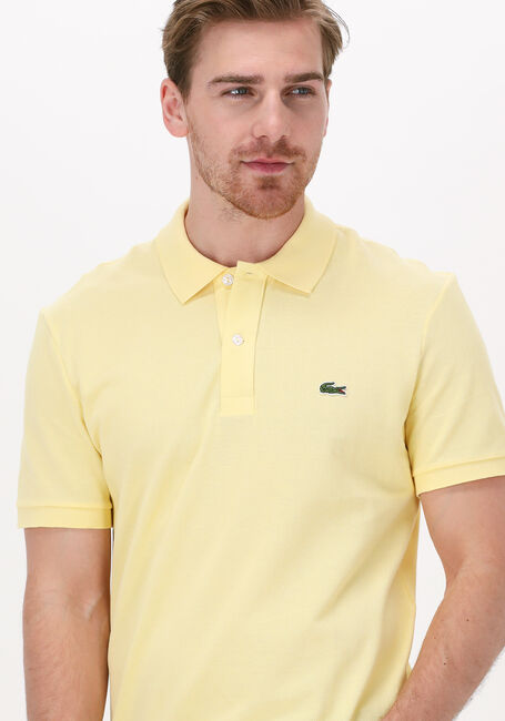 Gelbe LACOSTE Polo-Shirt 1HP3 MENS S/S POLO 12 - large