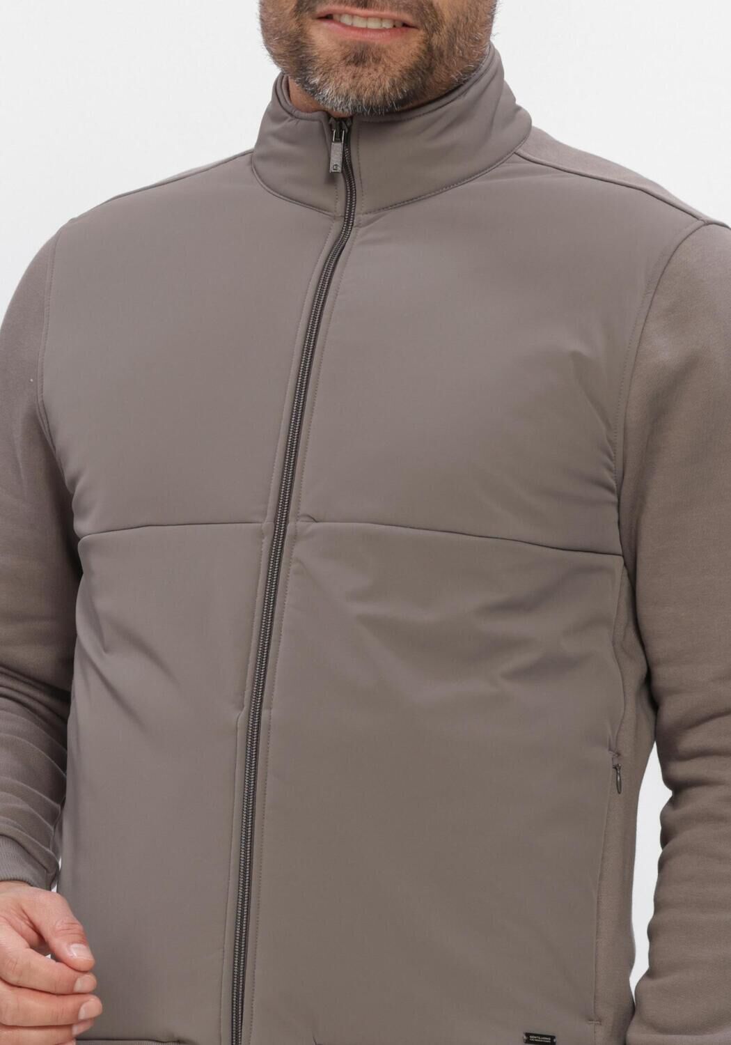 Braune GENTILUOMO Jack JACKET MATERIAL MIX - large