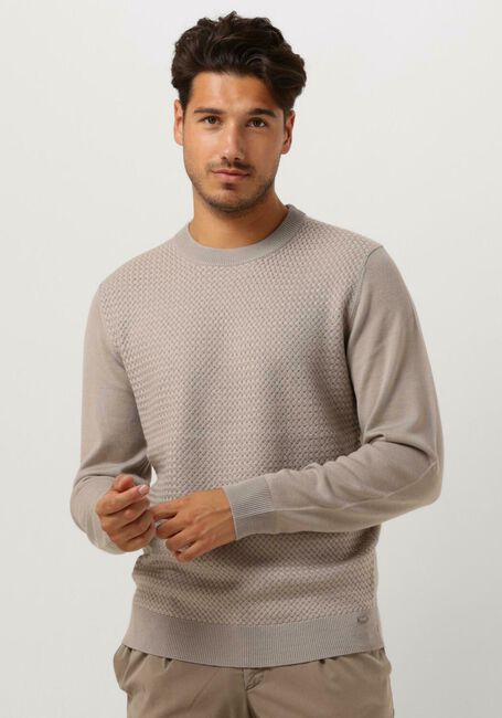 Beige GENTILUOMO Pullover K8164-263 - large