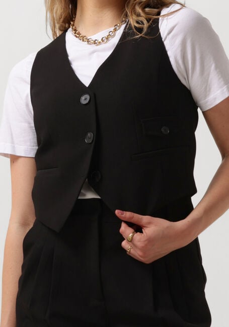 Schwarze CO'COUTURE Gilet VOLA TAILOR VEST - large