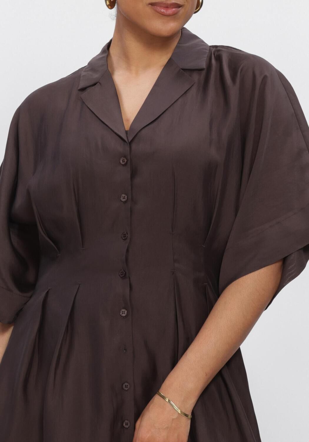 Braune COPENHAGEN MUSE Maxikleid CMMOLLY-DRESS 207892 - large