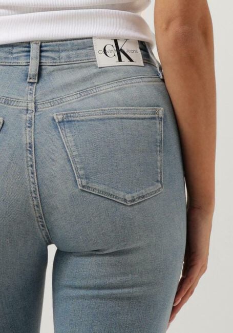 Blaue CALVIN KLEIN Skinny jeans HIGH RISE SKINNY - large