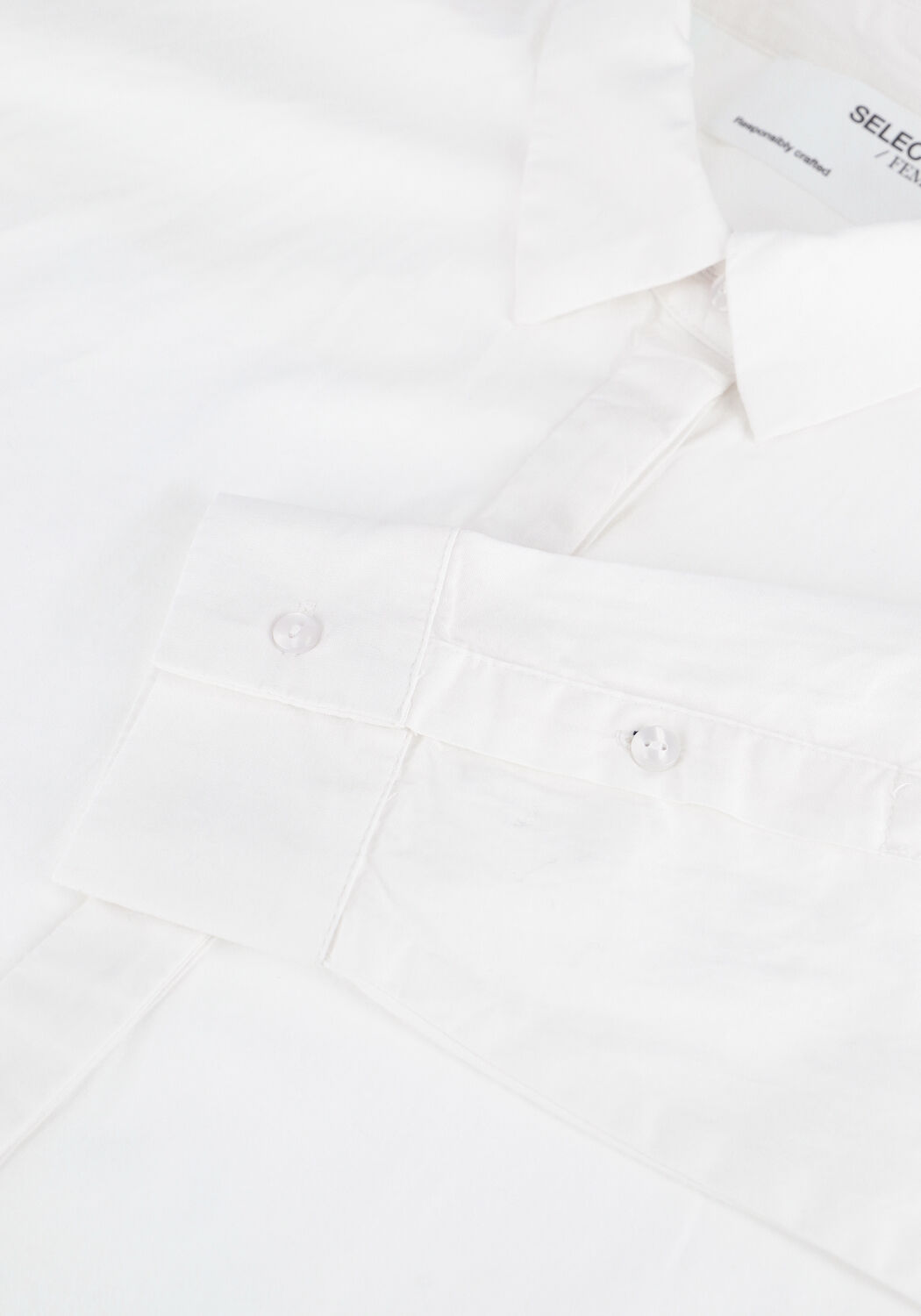 Wei&szlig;e SELECTED WOMEN Blusen HEMA LS SHIRT B BRIGHT - large