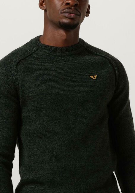 Grüne PME LEGEND Pullover R-NECK HEAVY KNIT MIXED YARN KNIT - large