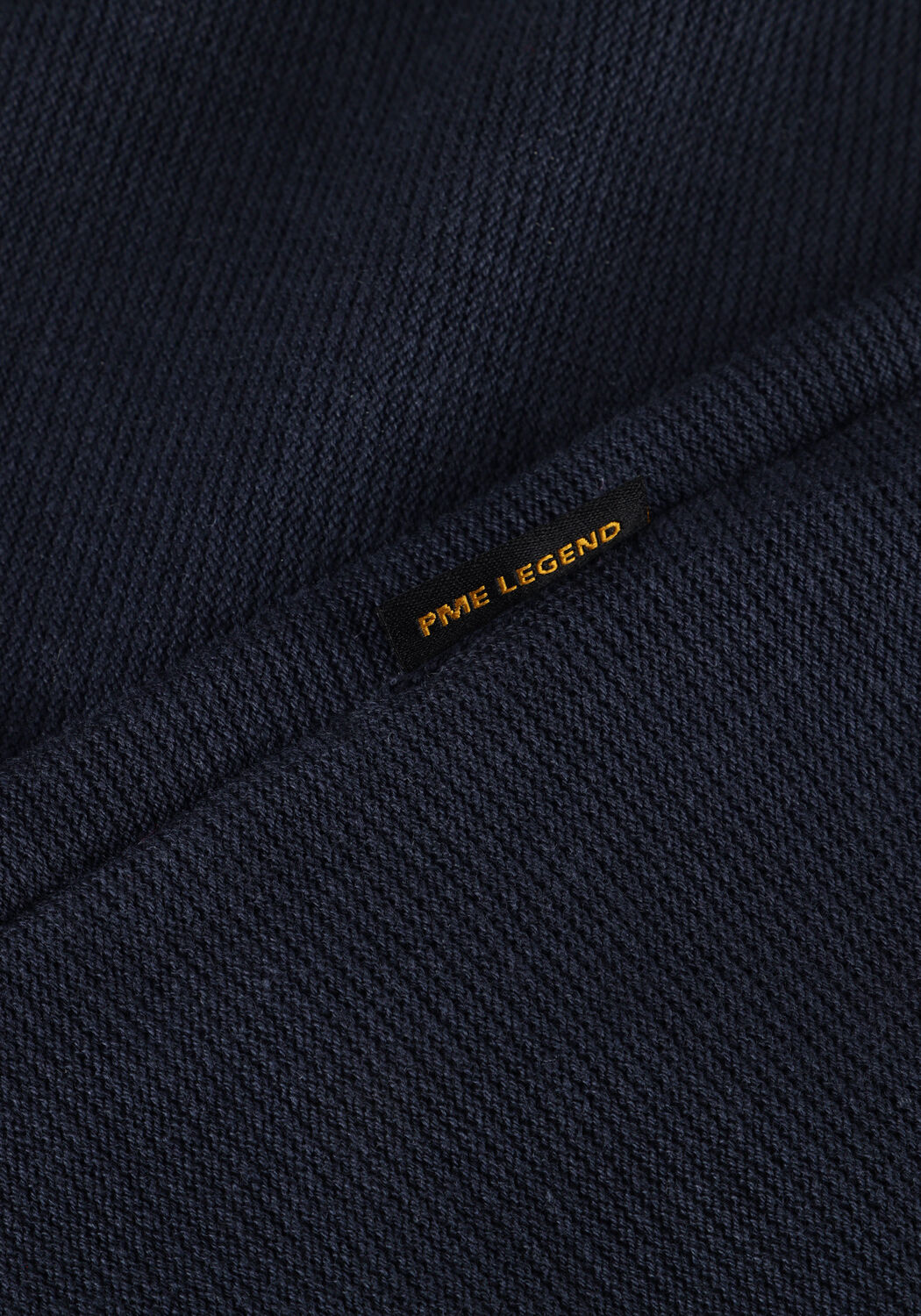Dunkelblau PME LEGEND Pullover HALF ZIP COLLAR COTTON MODAL - large