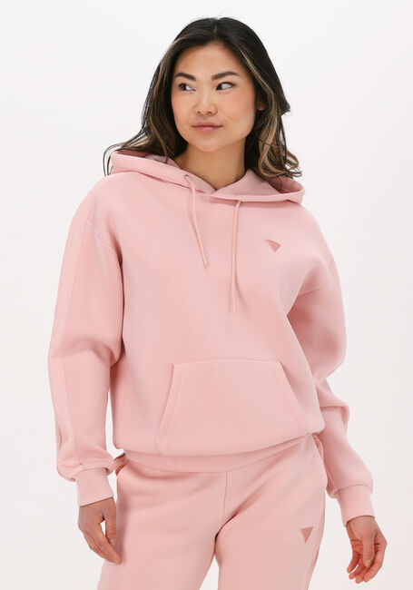 Hell-Pink GUESS Pullover BRENDA HOOD - large