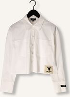 Weiße ALIX THE LABEL Blusen LADIES WOVEN CROPPED BLOUSE Weiße ALIX THE LABEL Blusen LADIES WOVEN CROPPED BLOUSE - medium