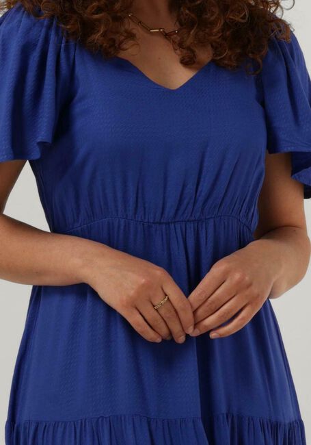 Blaue Y.A.S. Maxikleid YASTORONTO SS ANKLE DRESS - large