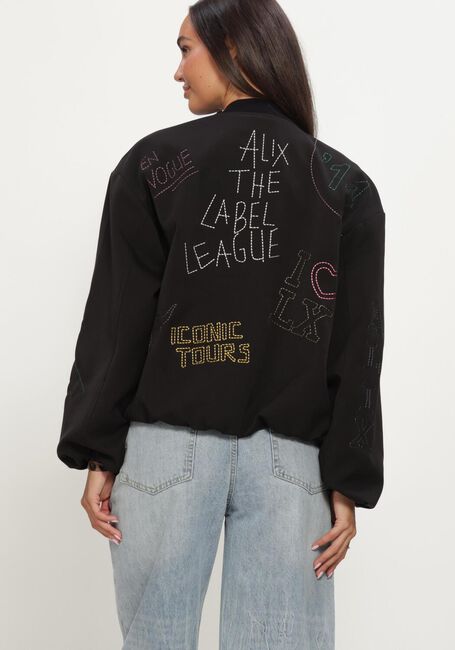 Schwarze ALIX THE LABEL Jacken LADIES WOVEN ARTWORK BOMBER - large