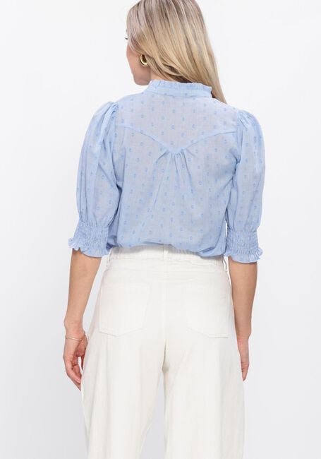 Hellblau NEO NOIR Blusen DIANA DOBBY S BLOUSE - large