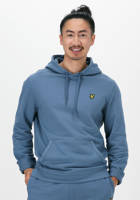 Blaue LYLE & SCOTT Pullover & Cardigans PULLOVER HOODIE - large