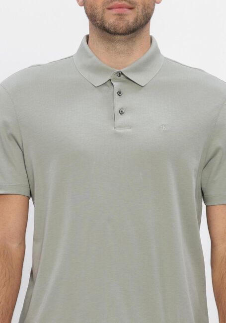 Gr&uuml;ne CALVIN KLEIN Polo-Shirt SS SUPIMA CHEST EMB POLO - large