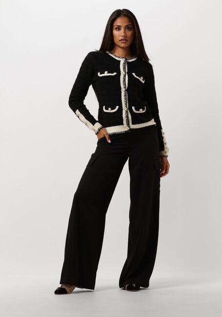 Schwarze SILVIAN HEACH Strickjacke GPA24248CD - large