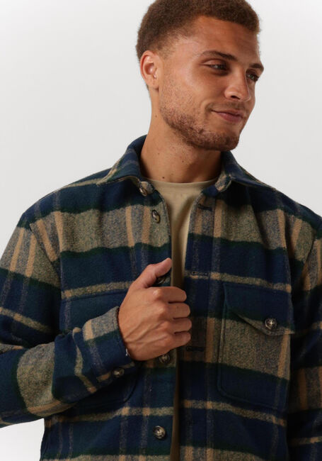 Grüne SELECTED HOMME Overshirt SLHWALTER OVERSHIRT W - large