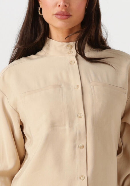 Beige MSCH COPENHAGEN Blusen MSCHIMILA SELIA SHIRT - large