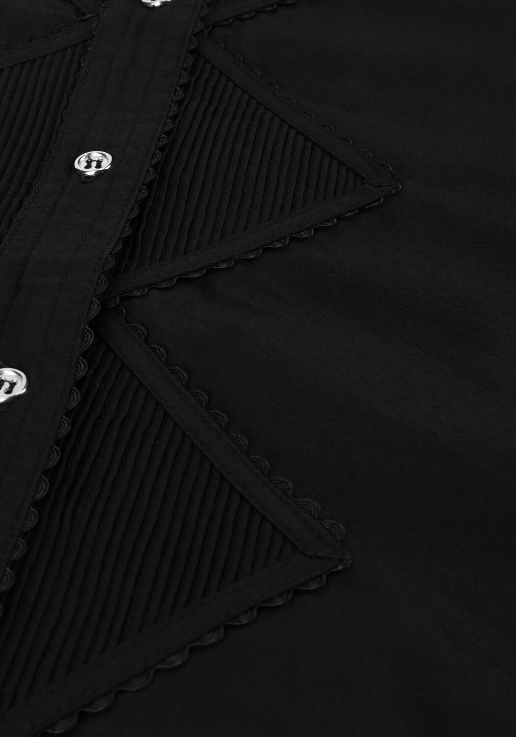 Schwarze ANTIK BATIK Blusen LAURA BLOUSE - large