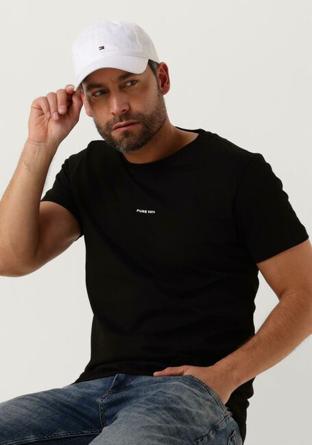 Schwarze PURE PATH T-shirt ESSENTIAL LOGO T-SHIRT - large