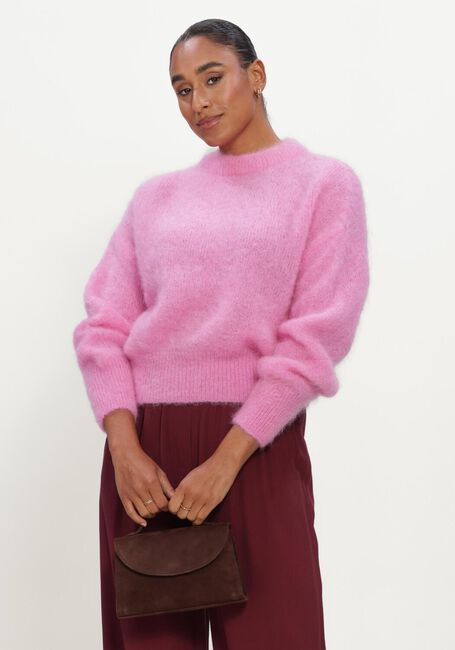 Rosane TWNS Pullover SOLID LONG-SLEEVE ROUND NECK SWEATER - large