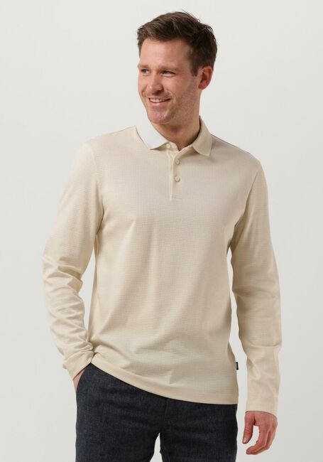 Creme BOSS BLACK Polo-Shirt PLEINS 31 - large