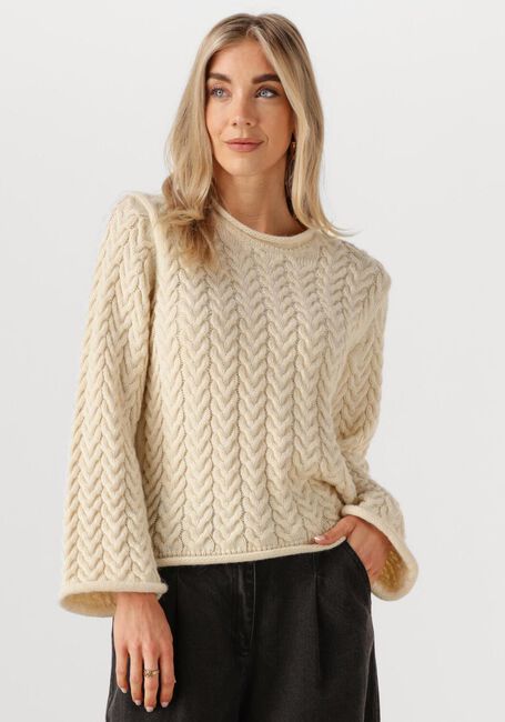 Ecru MODSTRÖM Pullover KURTISMD O-NECK - large