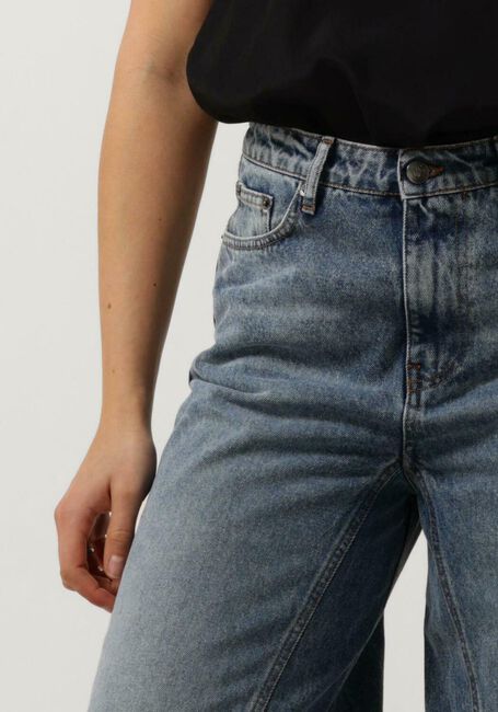 Dunkelblau CO'COUTURE Wide jeans VIKA WIDE SEEM LONG JEANS - large
