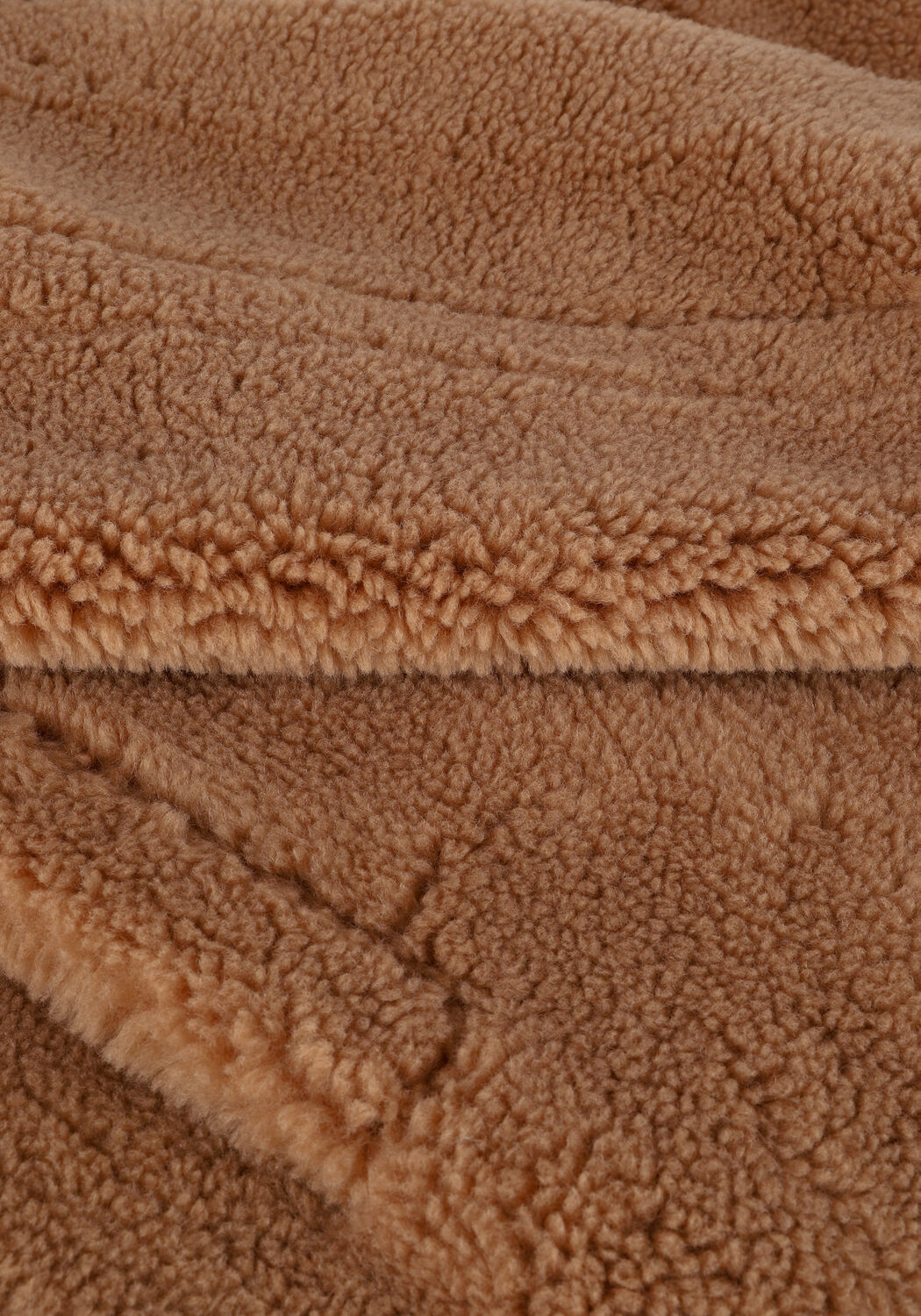 Camelfarbene STAND STUDIO Teddy-Jacke MARIA COAT TEDDY - large