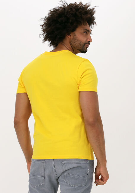 Gelbe NATIONAL GEOGRAPHIC T-shirt UNISEX T-SHIRT WITH BIG LOGO - large