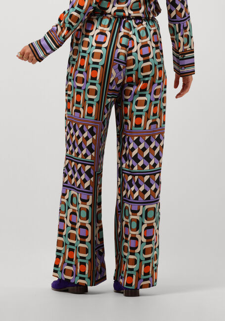Mehrfarbige/Bunte SUNCOO Weite Hose JAIRO - large