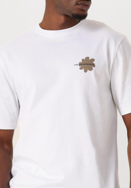 Wei&szlig;e THE GOODPEOPLE T-shirt TOBIAS - large
