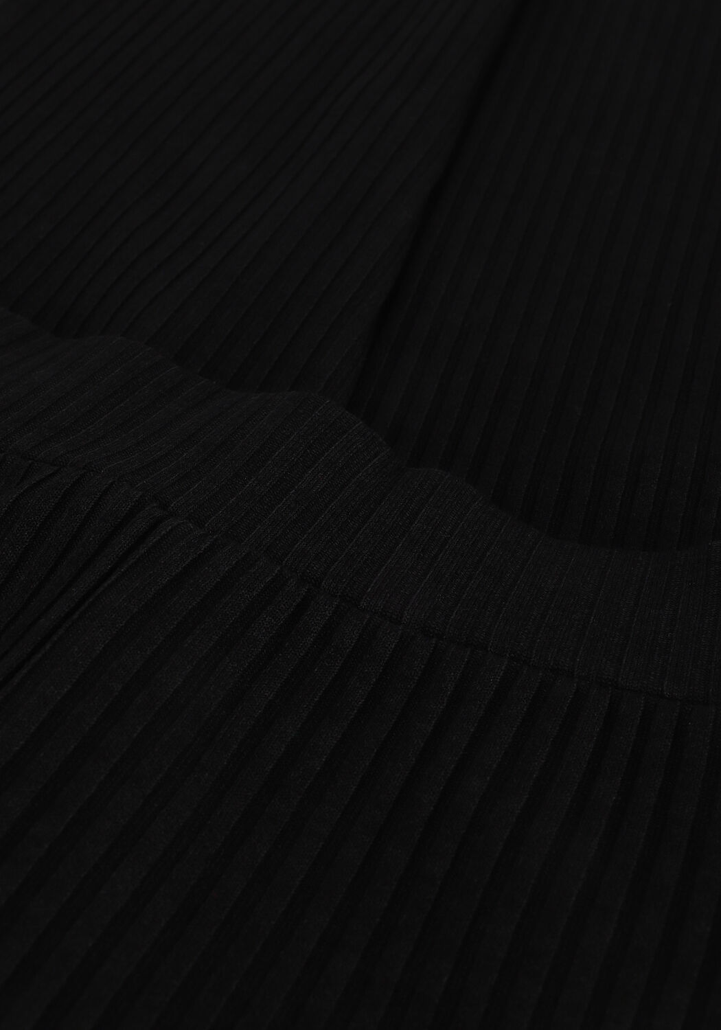 Schwarze ALIX THE LABEL Legging LADIES KNITTED RIB LEGGING - large