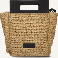 Beige SHABBIES Handtasche 0337 HANDBAG PAPER RAFFIA Beige SHABBIES Handtasche 0337 HANDBAG PAPER RAFFIA - medium