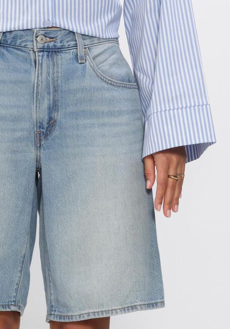 Hellblau LEVI'S Kurze Hosen BAGGY DAD JORT SHORT - large