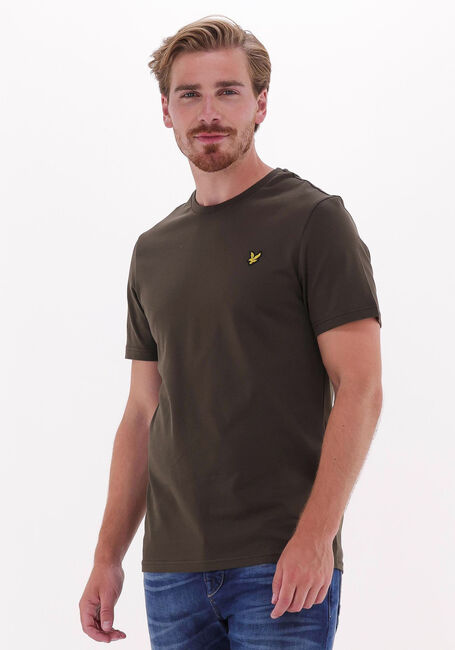 Olive LYLE & SCOTT T-shirt PLAIN T-SHIRT - large
