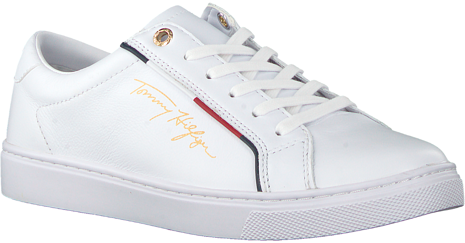 WeiÃe TOMMY HILFIGER Sneaker low SIGNATURE | Omoda