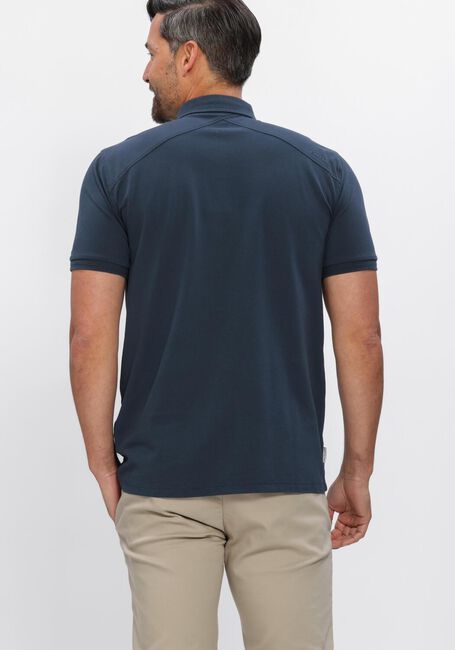 Dunkelblau CAST IRON Polo-Shirt SLIM FIT FINE PIQUE ESSENTIAL - large