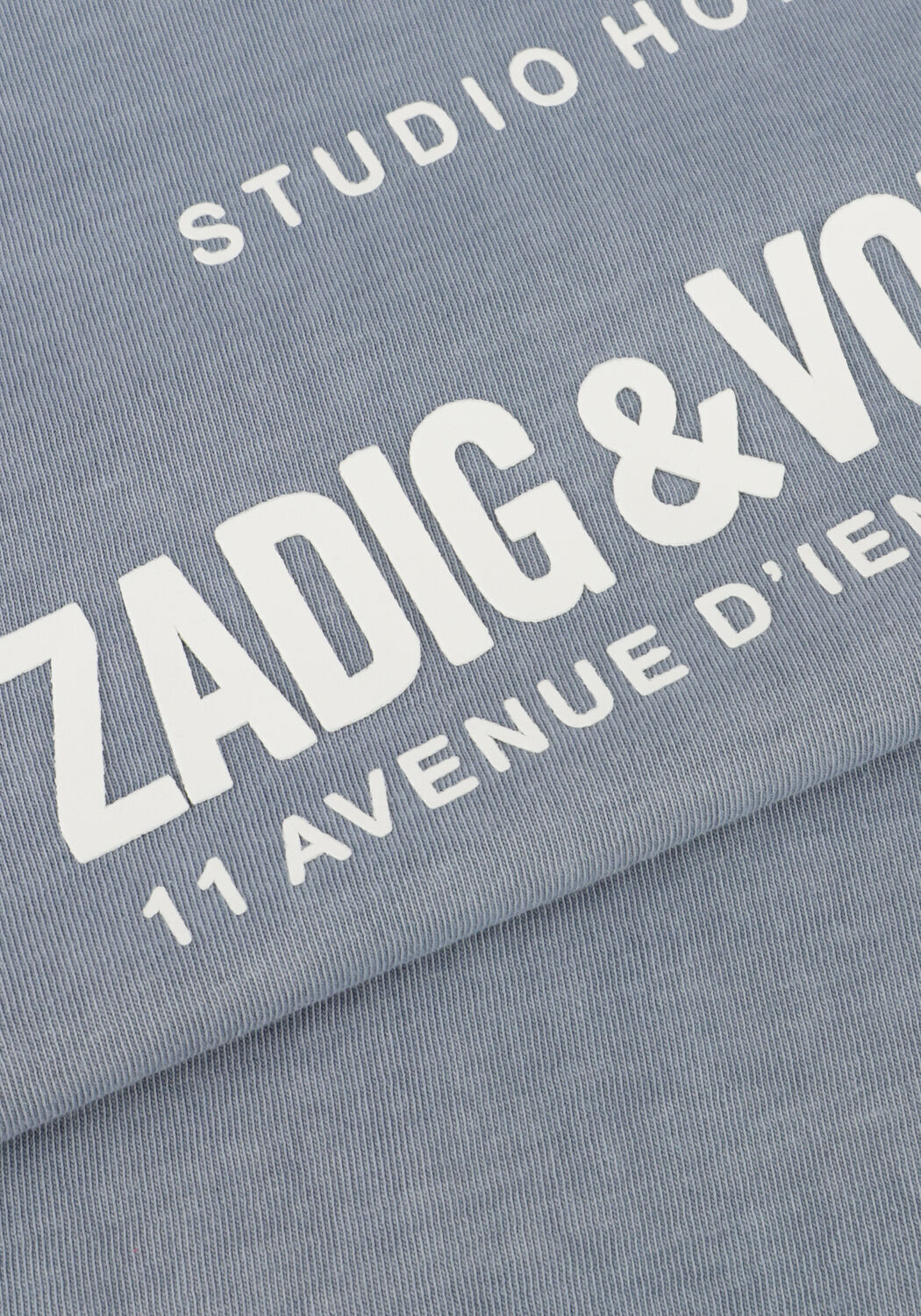 Blaue ZADIG & VOLTAIRE T-shirt X60372 - large