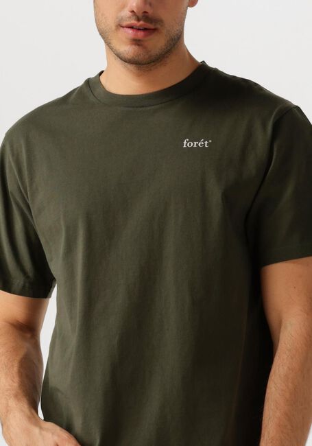 Grüne FORÉT T-shirt OCEAN T-SHIRT - large